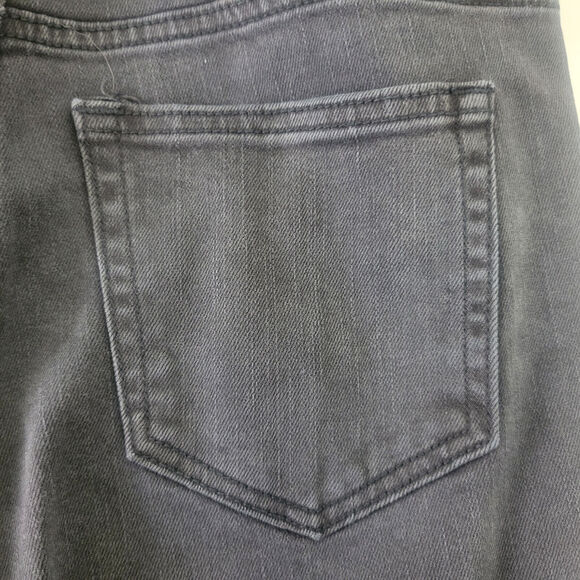 Cello Jeans Juniors 5 Black High Rise Womens Skinny Leg Distressed Denim 28x26.5 - Picture 14 of 16